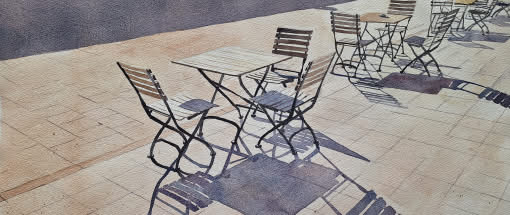 Aquarell-Magie: Licht und Schatten gezielt einsetzen